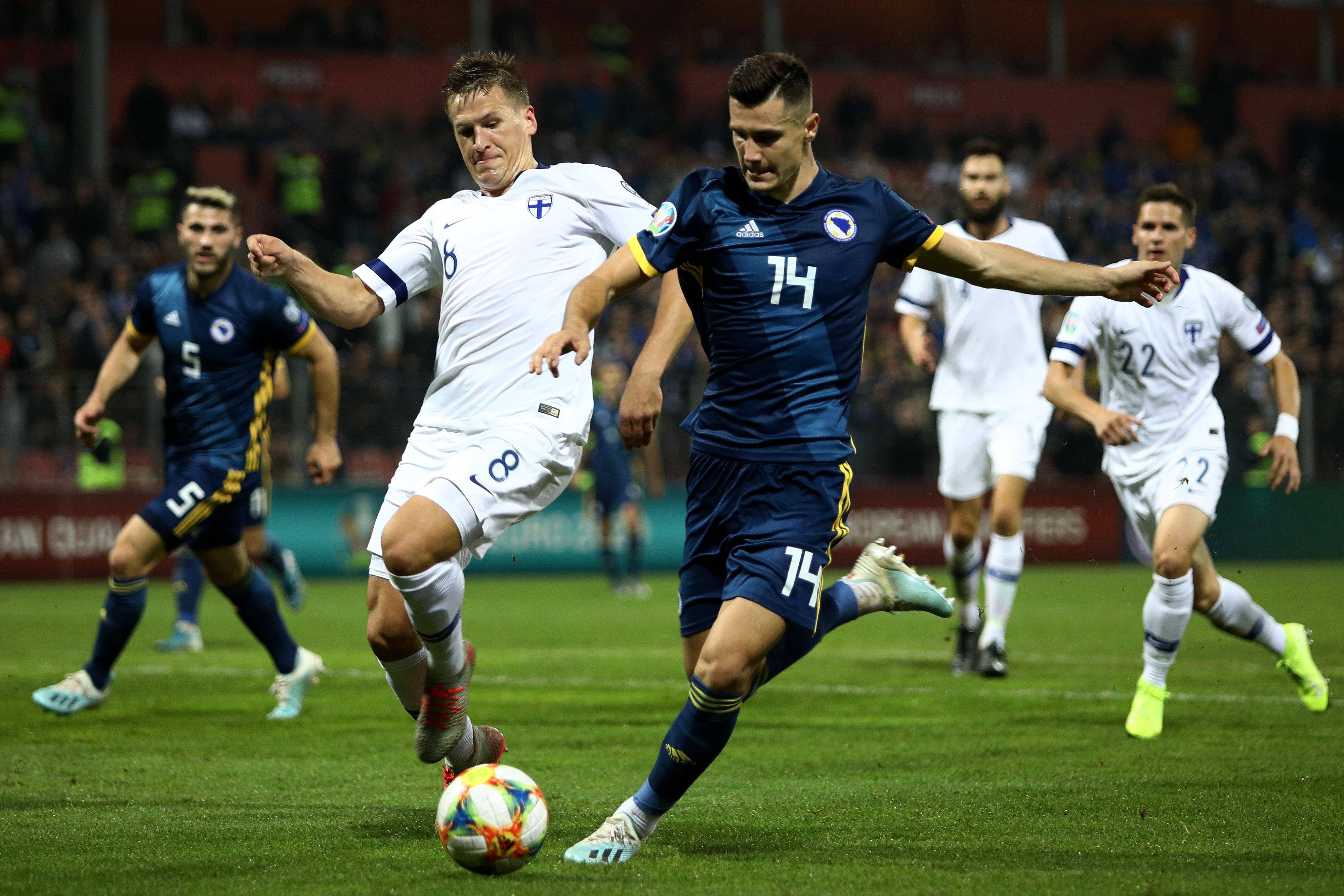 瑞典队成功晋级欧国联半决赛，波黑队无缘胜利